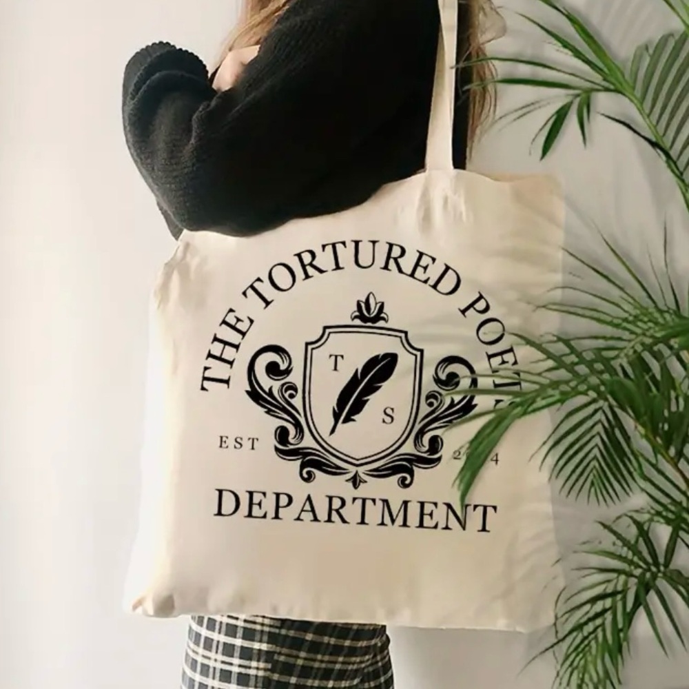 Last Chance 🚨 The Tortured Poets Department Canvas Tote